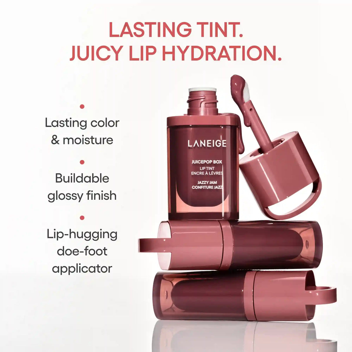 Tint & Glow Mini Korean Skincare + JuicePop Box Lip Tint Gift Set