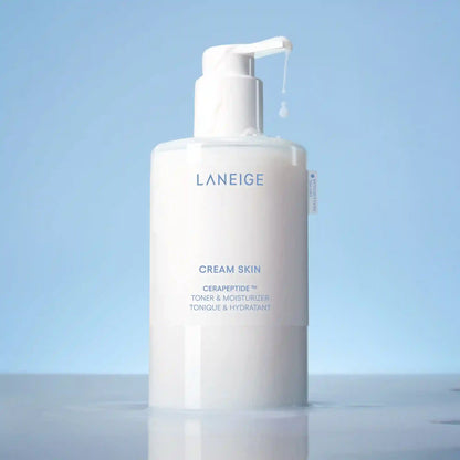 Cream Skin Milky Toner with Ceramides & Peptides for Nourishing Hydration