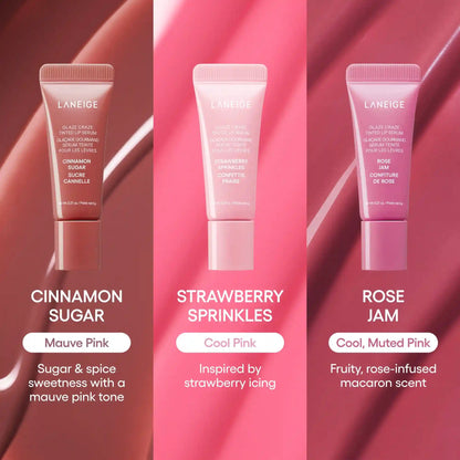 Glassy Lip Minis 3 Pc. Glaze Craze Tinted Peptide Lip Serum Gift Set