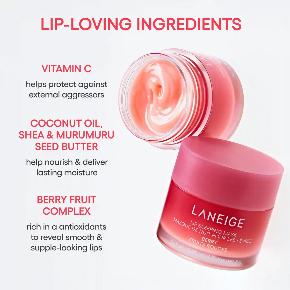 Midnight Minis Hydrating Lip Sleeping Mask Treatment 5 pc. Gift Set