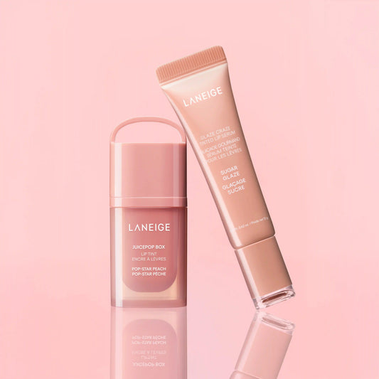 Tint & Glaze Duo: Pop-Star Peach & Sugar Glaze