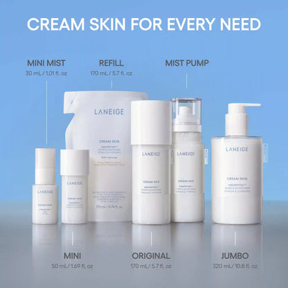 Cream Skin Milky Toner with Ceramides & Peptides for Nourishing Hydration