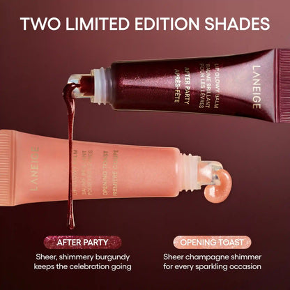 Sparkling Shimmer Lip Glowy Balm Duo Gift Set